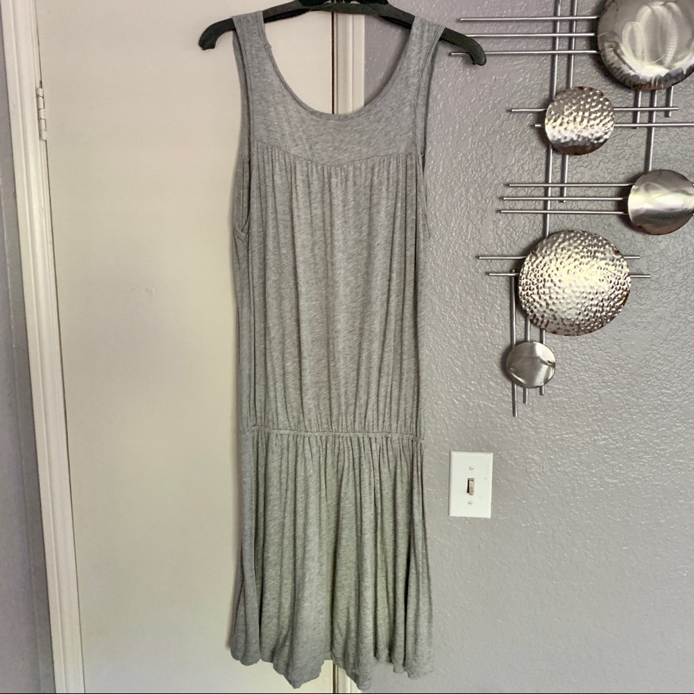 $248 CLU gray relaxed dress Size Small - Picture 3 of 3